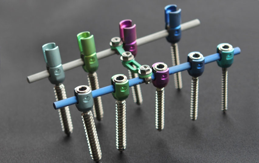 Thoracolumbar pedicle screw-rod constructs